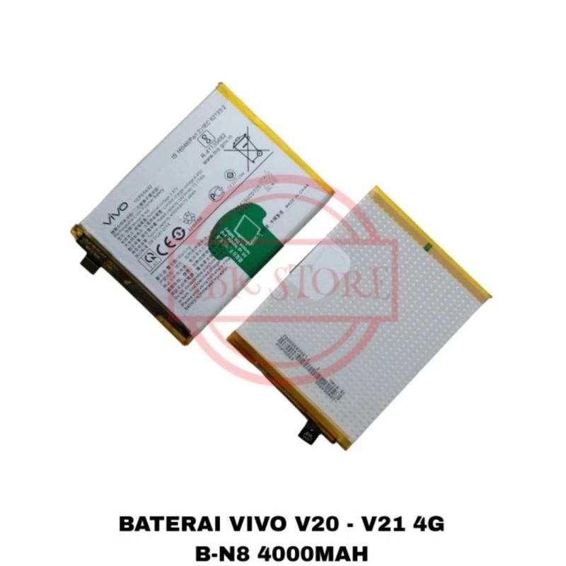 BATTERY BATRAI BATRE BATERAI VIVO V20 / V21 4G B-N8 BN8 BATT ORIGINAL