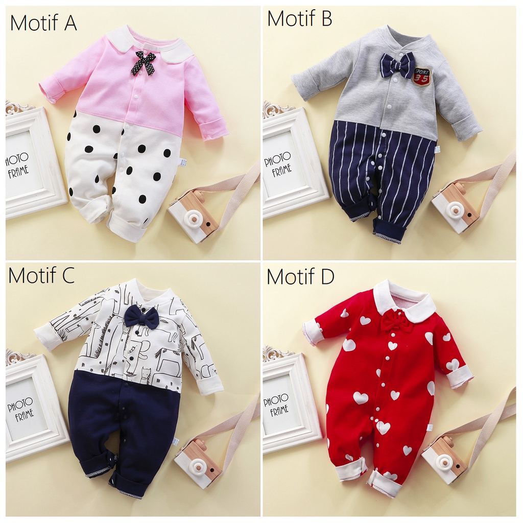 Jumper Bayi Lucu / Jumper Panjang Newborn 0-3 Bulan