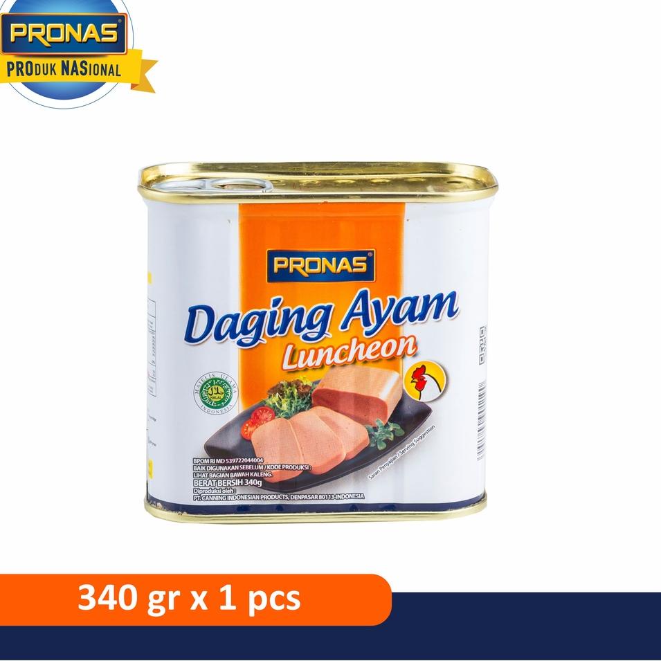 

HOT Product Pronas Luncheon Ayam (Daging Ayam Blok Serbaguna) 340g serbuuu !