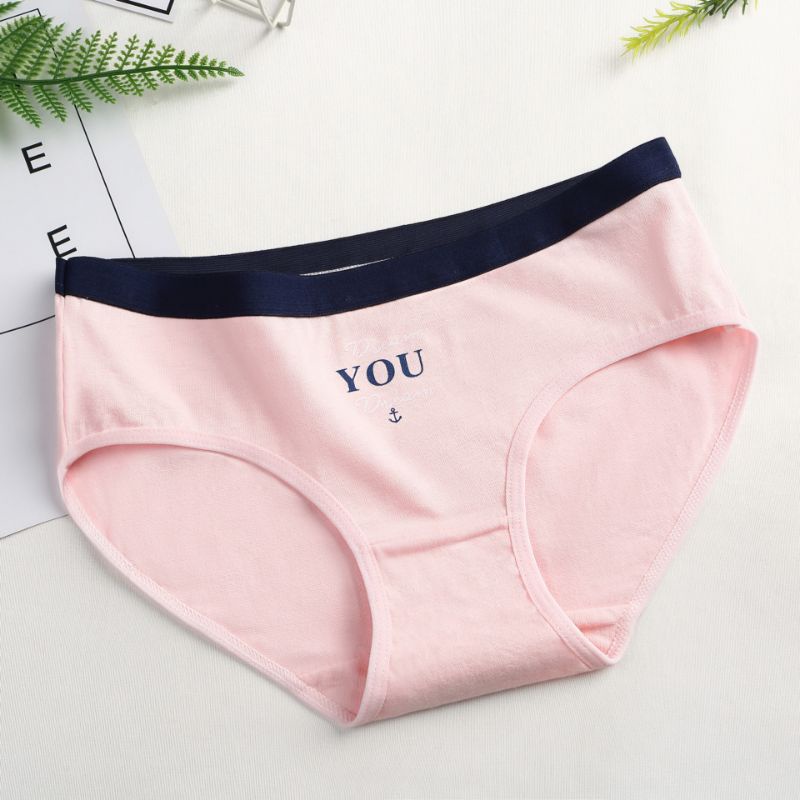 VS - Cd Imut Fashion Jepang Celana Dalam Wanita Katun Import Mid Waist S015