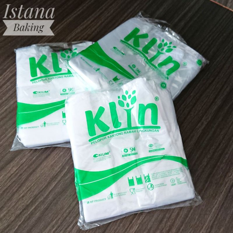 Kantong Kresek Plastik Bening Plastik Klin Ramah Lingkungan SNI Murah