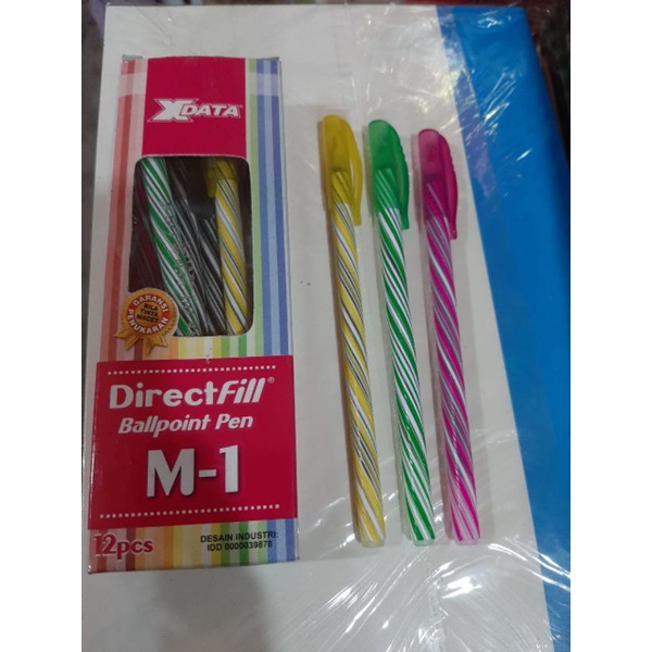 

Pena M1 X Data 1 kotak 1 lusin