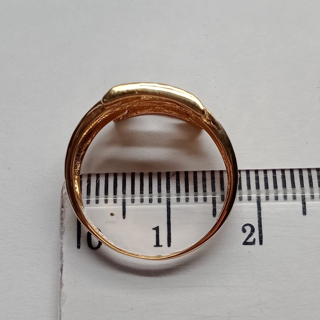 Cincin emas 17k - 1.95 gr kadar 750 - 4106