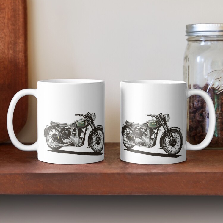 BSA Vintage Motorcycle Mug Coffee Mug
