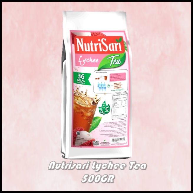 

Nutrisari Lychee Tea 400GR