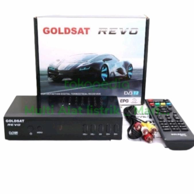 Goldsat REVO set top box DVB STB TV DIGITAL boster antena RECIVER