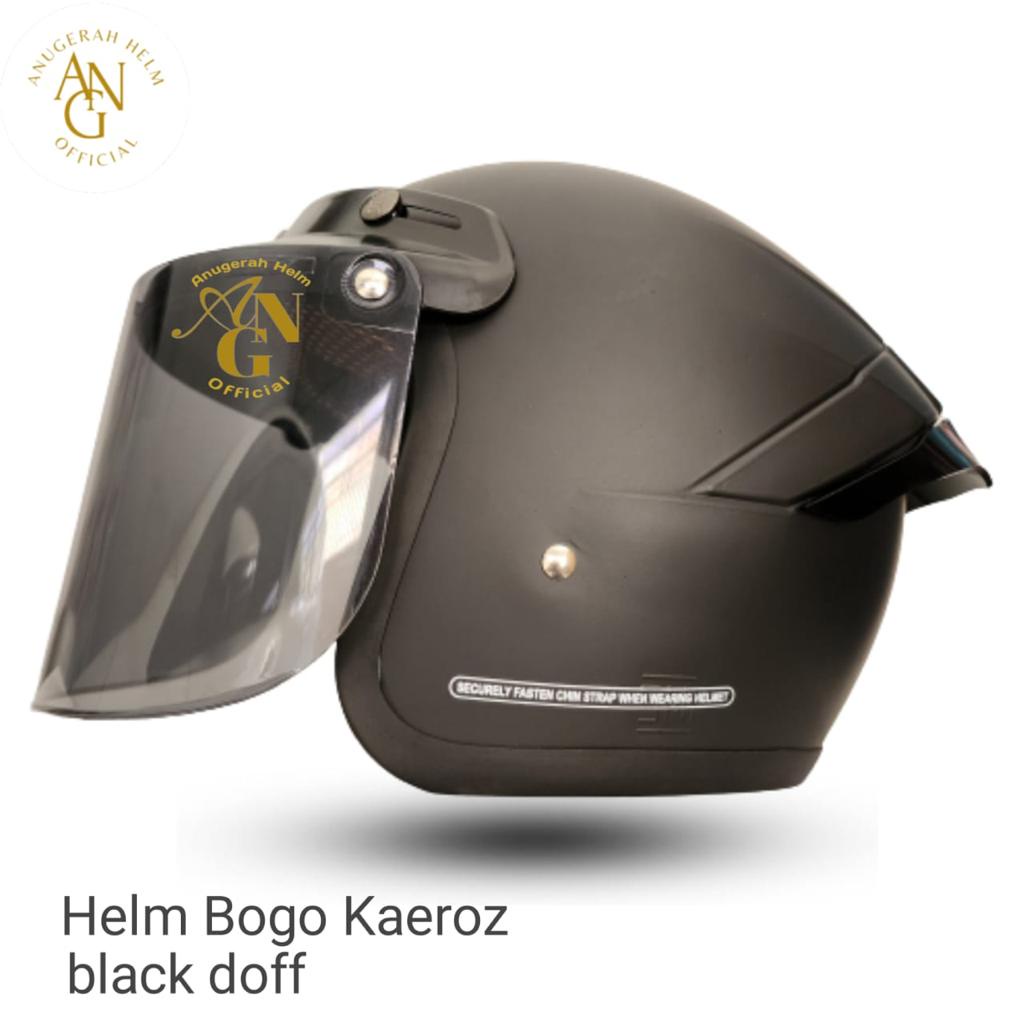 Helm Bogo spoiler polos kaca bogo TERBARU