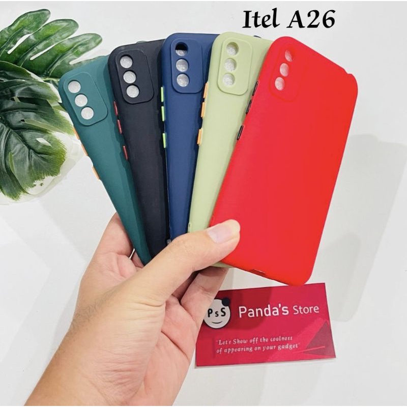 Case Itel A26 Babycase Makaron Full Color Softcase Itel -PsS