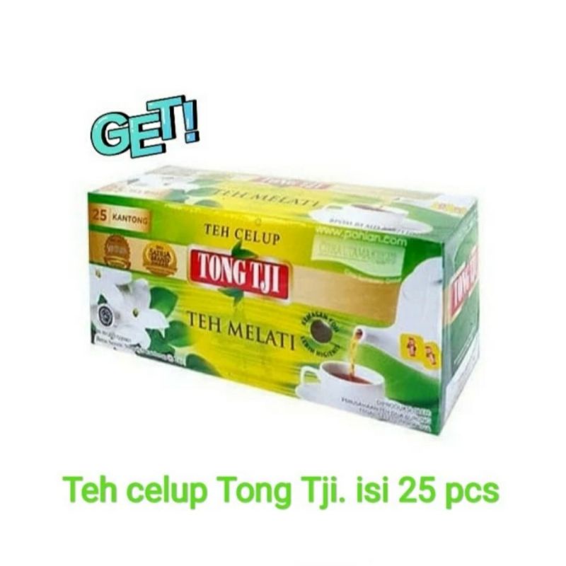 

Tong Tji teh celup melati isi 25 | tongji tongtji