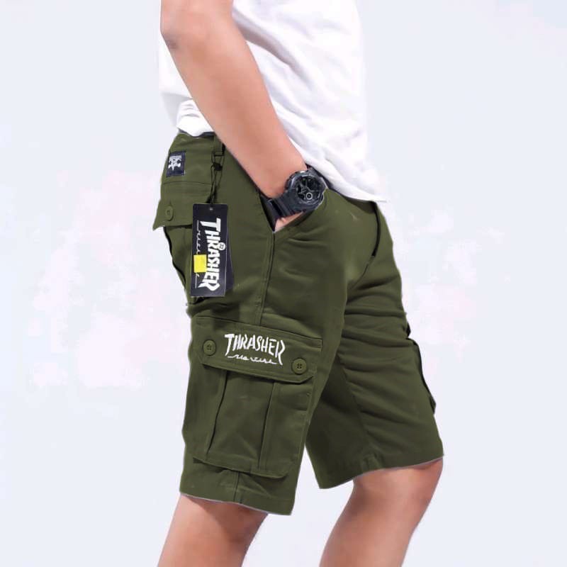 Celana cargo pendek pria premium size 27-38/celana pendek cargo terbaru murah meriah premium