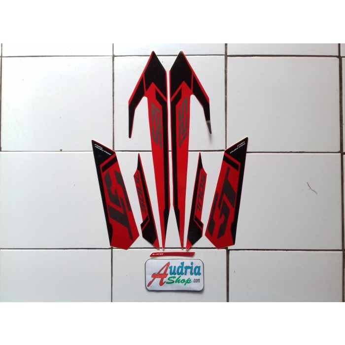 

TERLARIS | Stiker Striping Motor Yamaha Mio Soul GT 125 2015 Merah