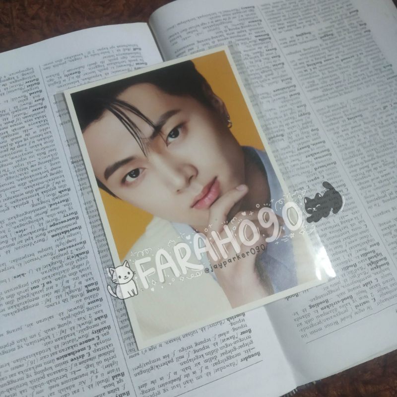 postcard enhypen jay dfesta official