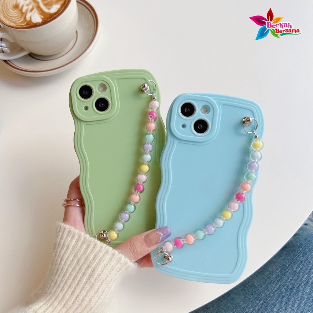 GC02 SOFTCASE GELOMBANG RANTAI MANIK FOR REALME C2 C1 3 5 5I 5S 8 8I 9 PRO PLUS 10 C11 C12 C25 C15 C17 7I C20 C11 2021 C21Y C25Y C30 C31 C33 C35 V23 NARZO 20 50I 50A PRIME BB76335