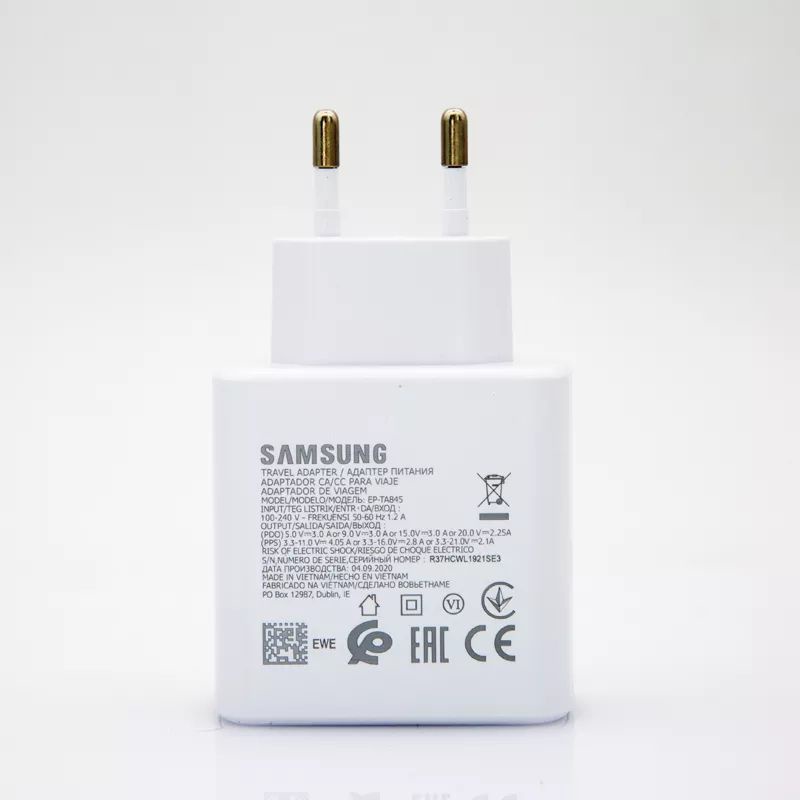 CHARGER SUPER FAST CHARGING SAMSUNG GALAXY Z FLIP4 TRAVEL CARGER 45WATT FLIP 4 USB TYPE C TO TYPE C ORIGINAL 100% CASAN