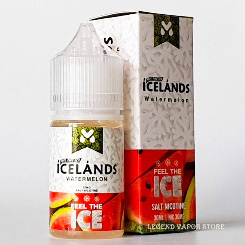 SALT NIC - LIQUID ICELANDS Watermelon 30ML 30MG AUTHENTIC