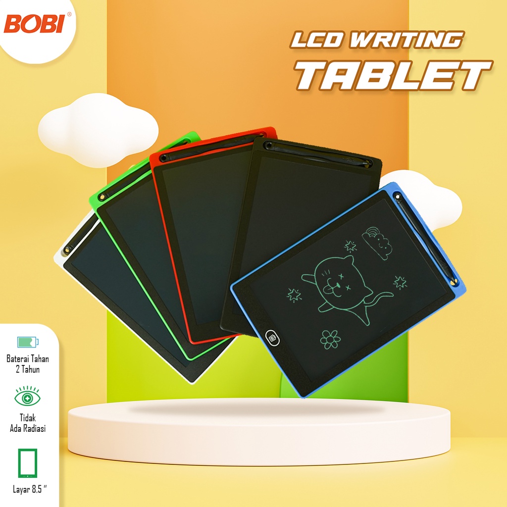 LCD Drawing - Papan Tulis Gambar Mainan Edukasi / LED Writing Tablet / Drawing Pad