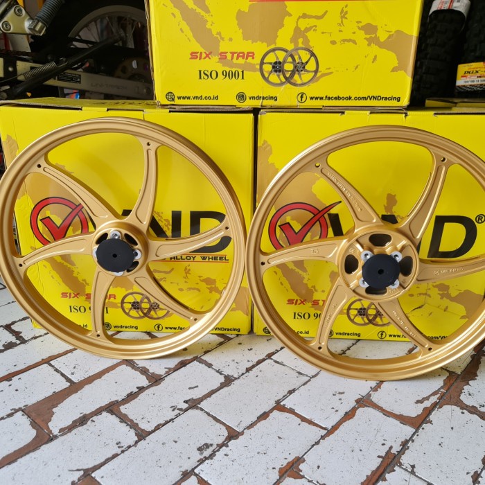 best seller] velg vnd six star suzuki satria120