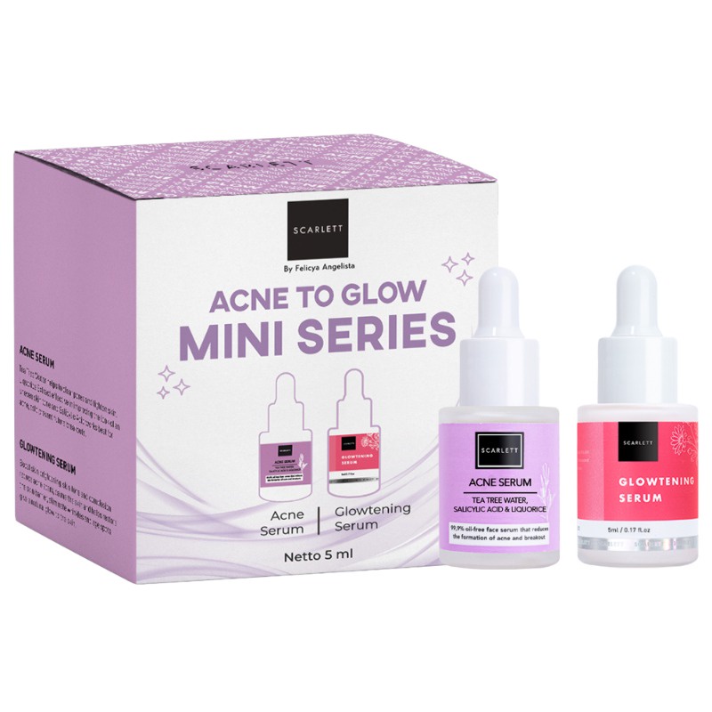 PROMO !!! SCARLETT ACNE TO GLOW MINI SERIES @MJ