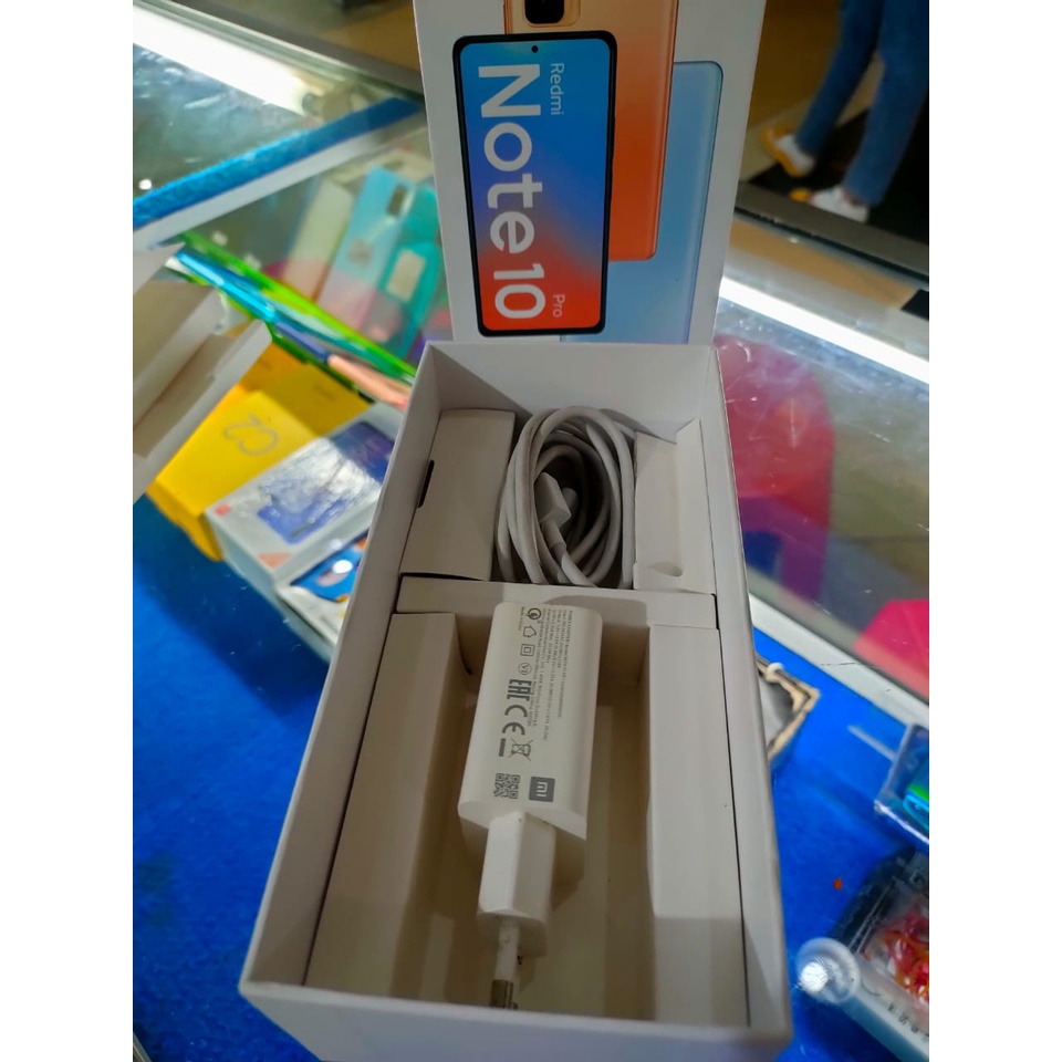 Redmi Note 10 Pro 8/128GB SECOND/SEKEN FULL SET MULUS SEKALI