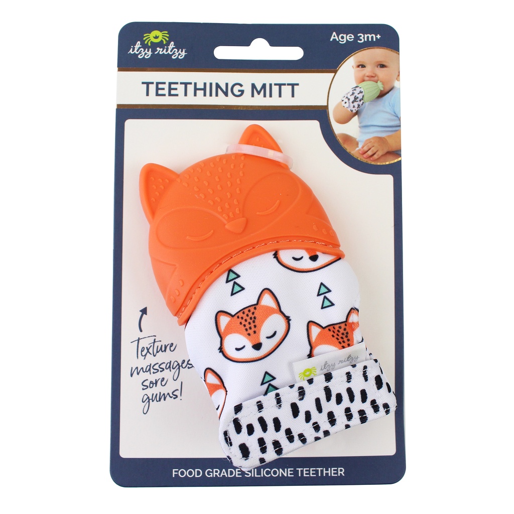 Itzy Ritzy Itzy Mitt Teething Mitts | Sarung Tangan Gigitan Bayi