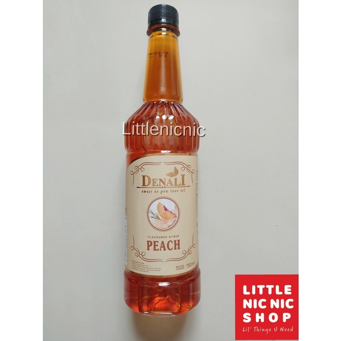 

SIRUP DENALI PEACH FLAVOURED SYRUP MINUMAN CAFE