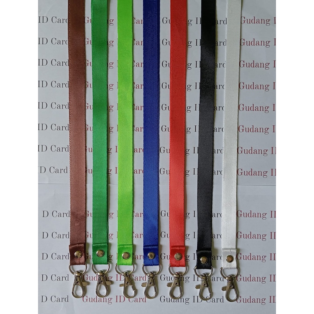 

Tali ID Card Kait 1.5 CM Polos