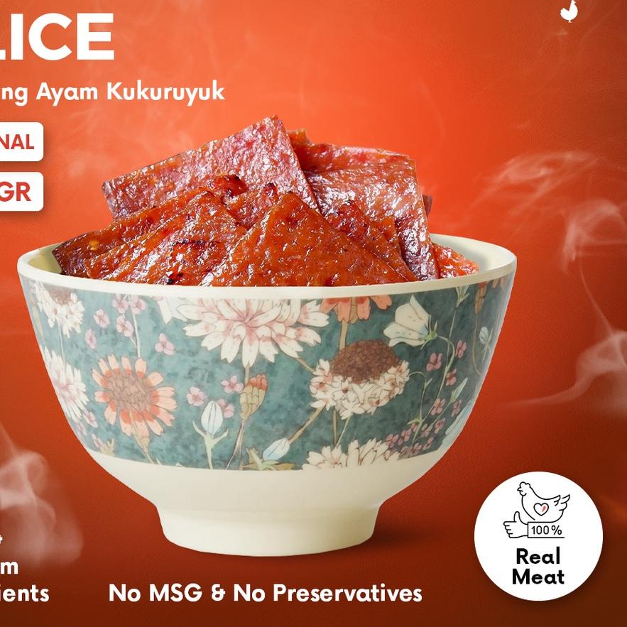 

COD | KF7 | [PREMIUM] Dendeng Ayam Kukuruyuk Makanan Siap Saji - 500 Gram