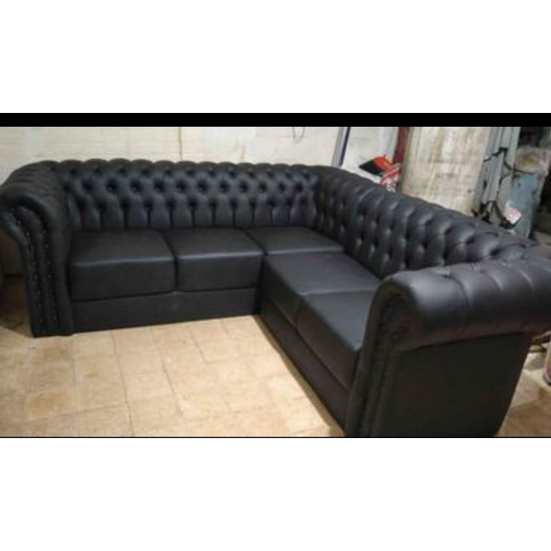 Sofa Kancing L putus