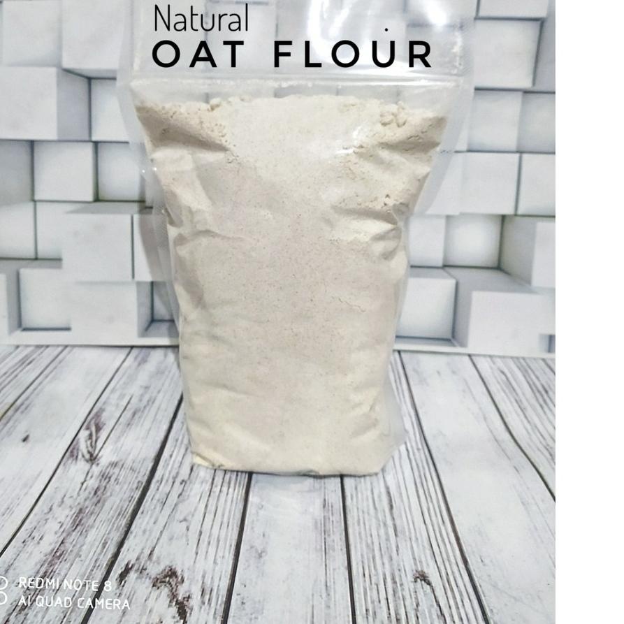 

Limited[TD4]-Natural Oat Flour 1Kg - Tepung Oat, Fine Grade, Oatmeal