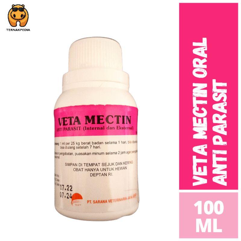 Ready Ivermectin Oral 10% 100 Ml - Obat Parasit Oral - Veta Mectin 100 Ml - Ivermectin Obat Ekto Dan