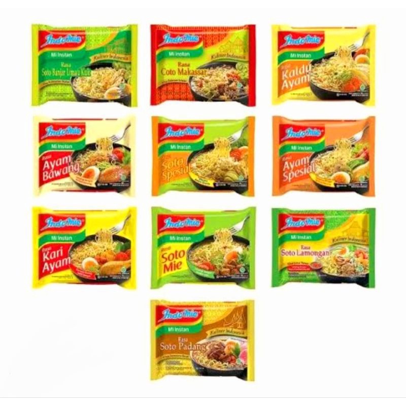 

Indomie Mi instan kuah 70g