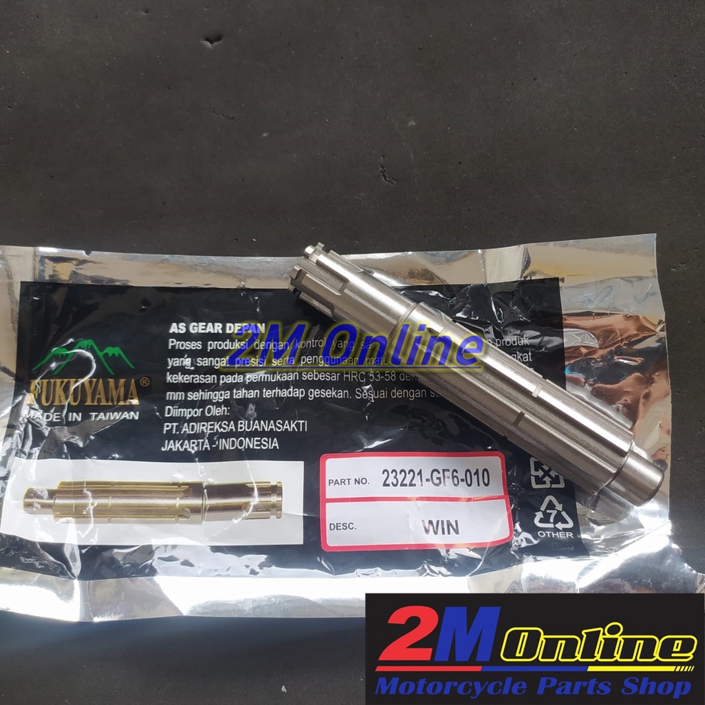 Mdr AS Gear Depan Honda WIN Fukuyama 23221-GF6-010