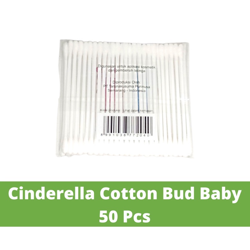 Morinz Cinderella Cotton Buds BABY isi 50s