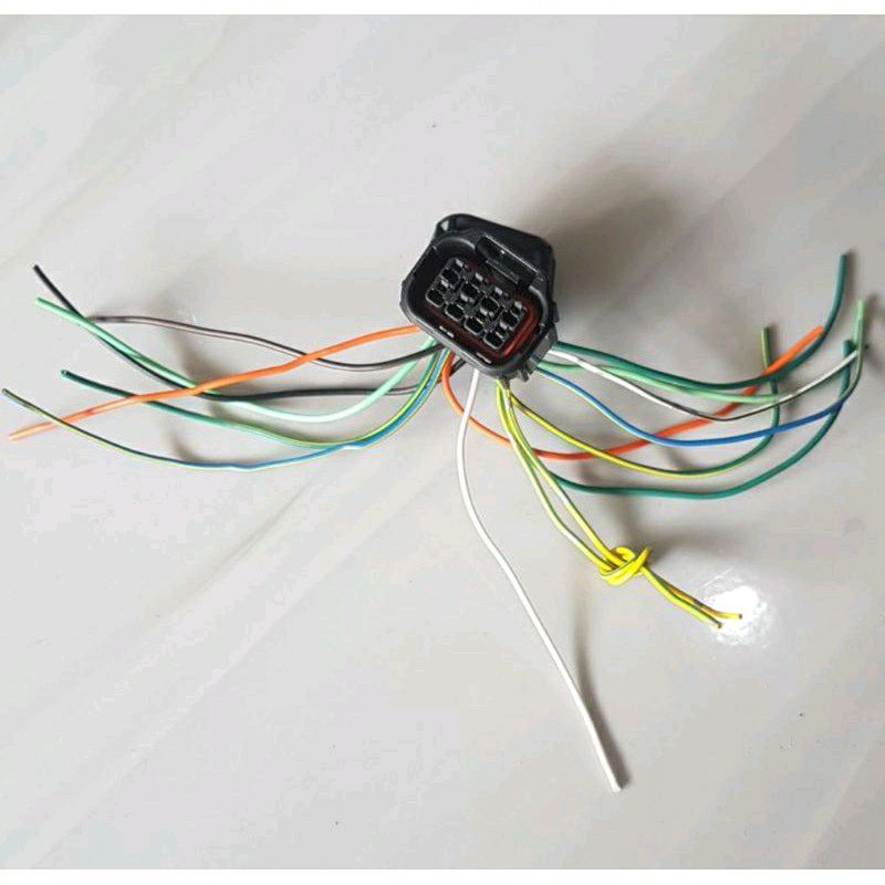 Soket Kabel body Sub wiring kabel body pin 8 original honda fi new Beat Scoopy Genio Vario pcx adv 1