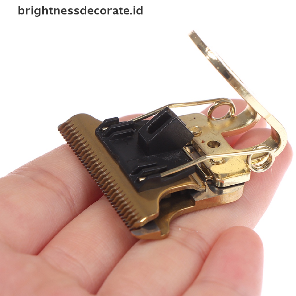 [Birth] Pisau Cukur Rambut Bentuk T Dengan Stand T9 Blade Trimmer Pengganti Clipper Head [ID]