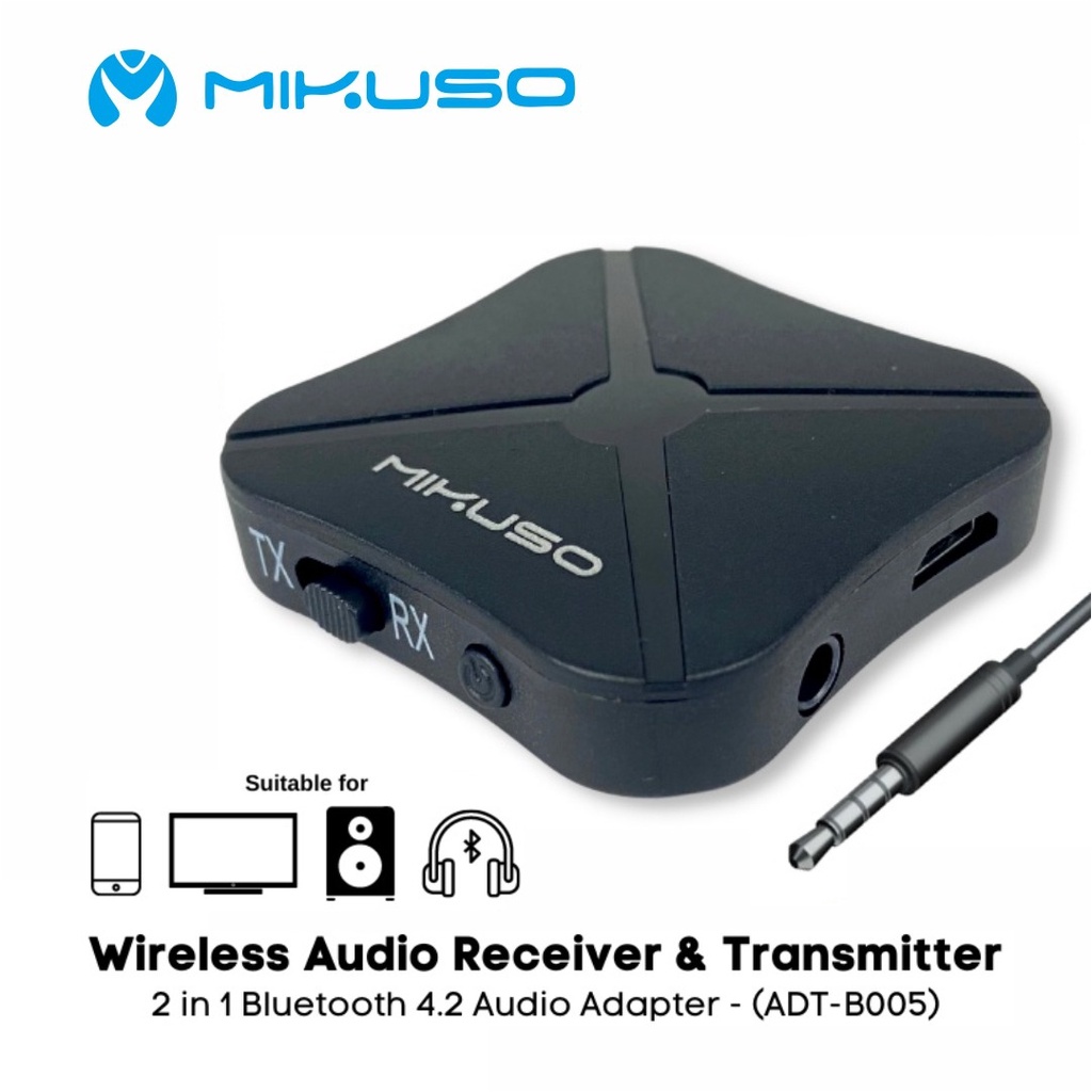 ADAPTER MIKUSO AUDIO 2 IN 1 ADT-B005