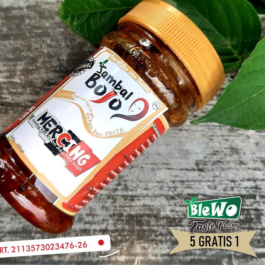 

Diskon | BMH|Oseng MERCon dangING sapi (BoJo MERCING)Hitz kemasan botol 150gr