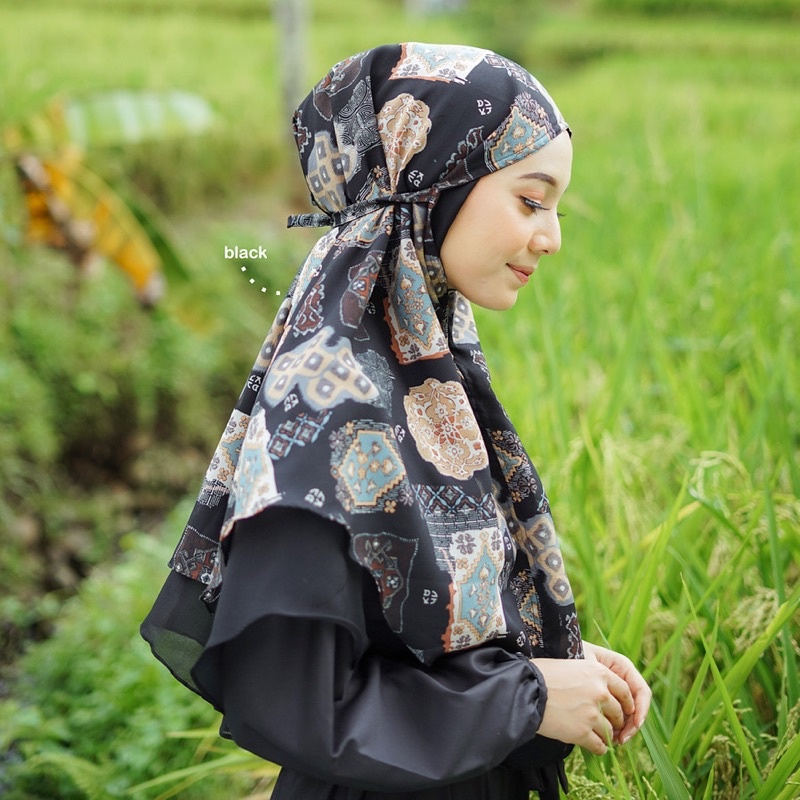 Koyu Hijab Instan Bergo Nashwa 2layer