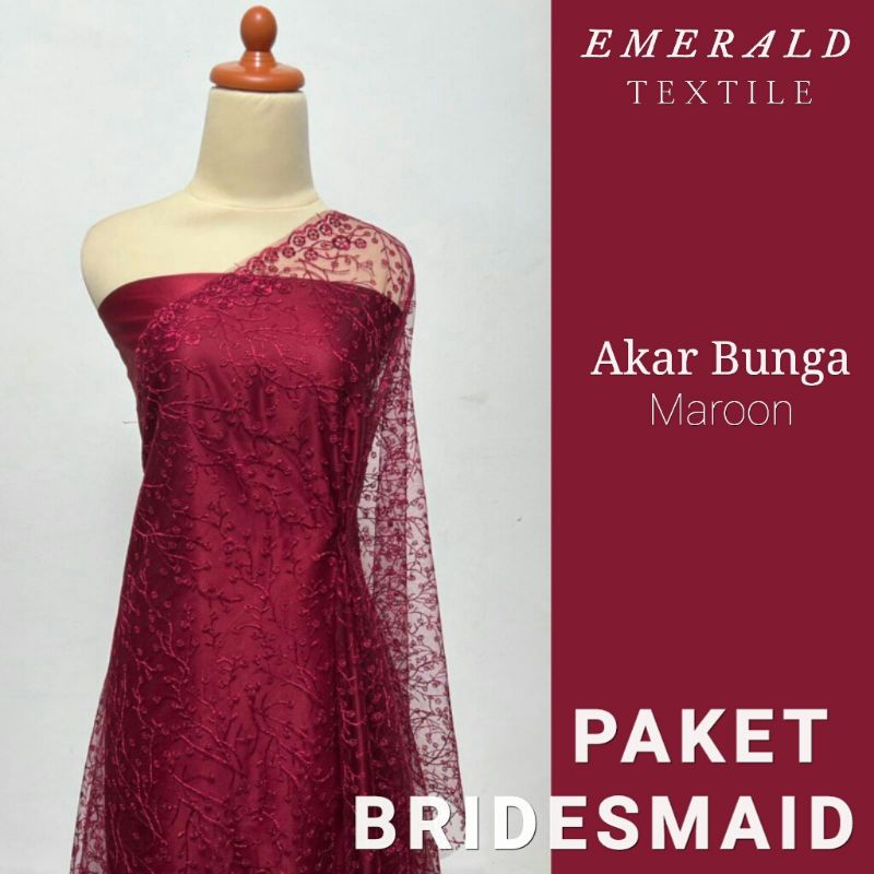 Paket Bridesmaid Spesial Package / Seragam Keluarga / Lamaran / Wisuda / Paket Bridesmaid By Emerald Textile