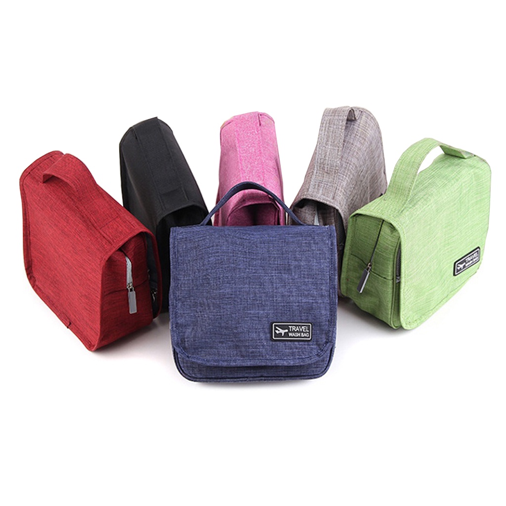 ☀ INDOLAND ☀ TAS KOSMETIK KOREA TRAVEL HANGING / GANTUNG TOILETRY / KOSMETIK POUCH BAG W183