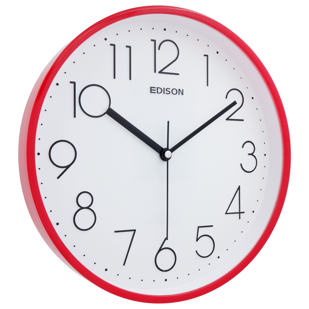 Jam Dinding Edison ES EQ 290 T18 Timbul Diameter 290mm 29cm