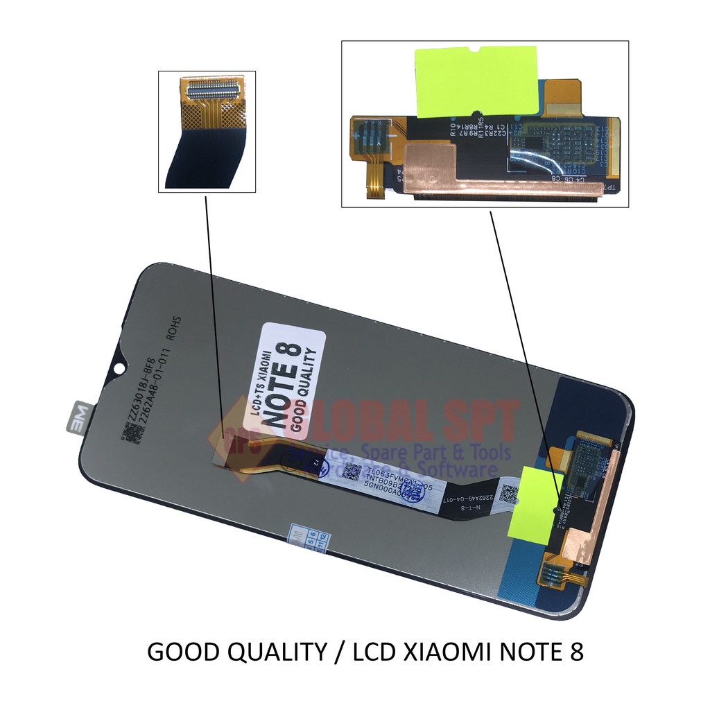 LCD TOUCHSCREEN XIAOMI NOTE 8 / REDMINOTE 8