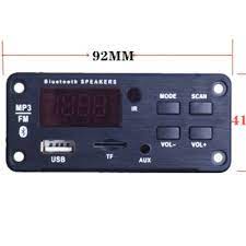 MP3 modul bluetooth 12V dilengkapi amplifier 2x25watt