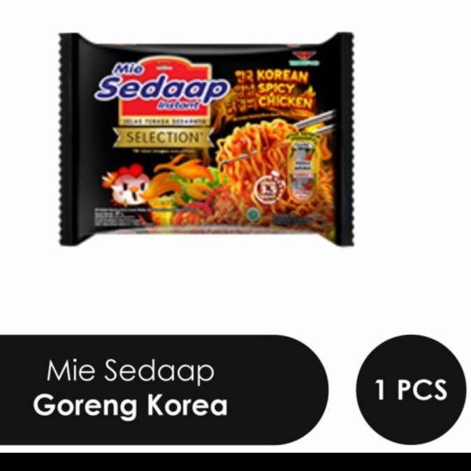 

SEDAAP mie sedaap goreng korean spicy chicken sedap instan selection