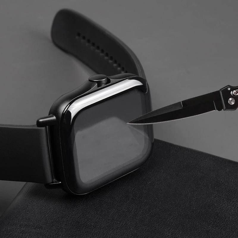 Soft Fibre Bukan Kaca Untuk Huami Amazfit Band5 6 7 Lite 1S Cover Film Pelindung Untuk Huami Amazfit Bip U Pro Pop Pro Full Screen Protector