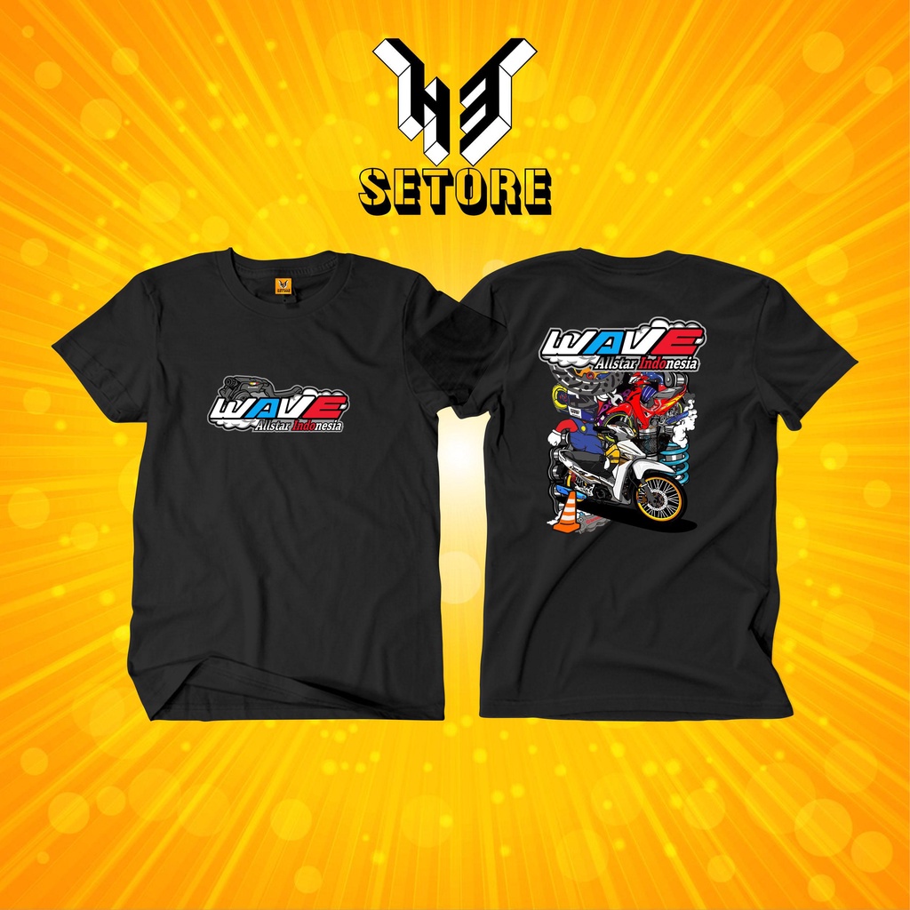 Baju Thailook Thailand Fake Wave Supra 125 RIDER ALL STAR INDO TERBARU - H3