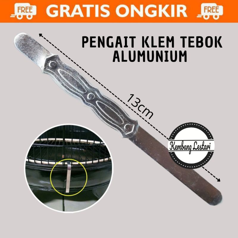 Klem Tebok Sangkar Lovebird Murai Jepitan Klem Tebok Kandang Anti Karat