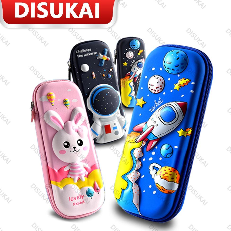 

[KODE PRODUK JZJM97887] 【Stok Baru】Kotak pensil kartun 3D Sekolah mulai Menghadiri kelas Penyimpanan Anak Tahan air Tidak mudah kotor Ukuran besar