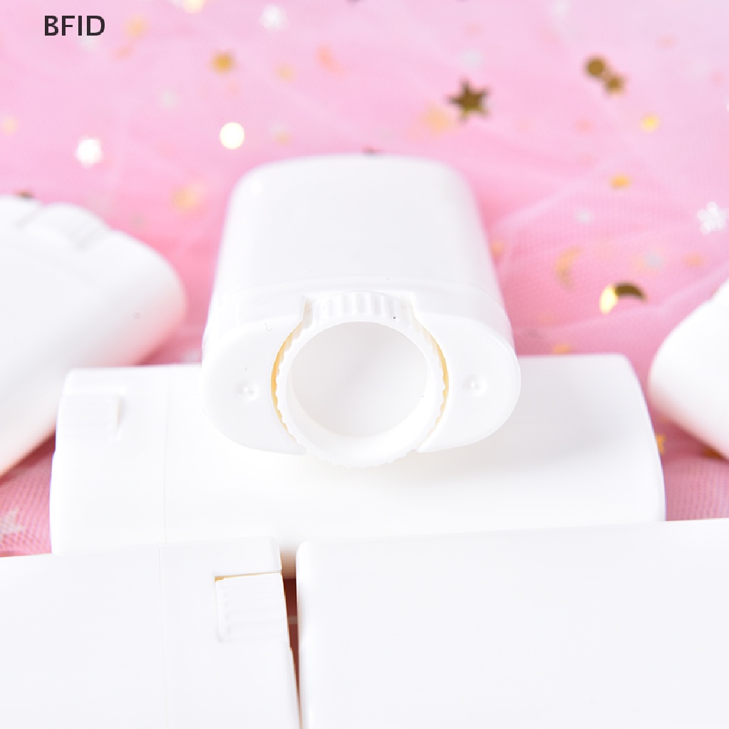 [BFID] 10pcs 20ml Tabung lip balm oval Kosong Plastik Wadah lip lip tube [ID]