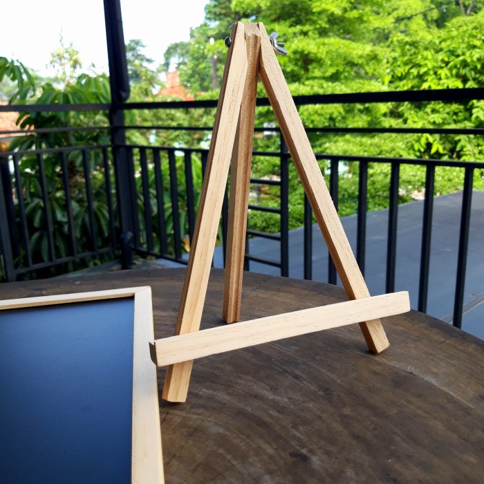 

Papan Tulis Kapur Mini Black Board Dengan Stand Bracket